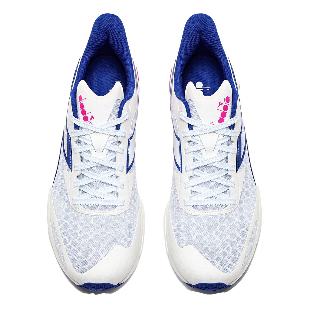 Diadora Frequenza — Kumquat - Meditterranea — Size D — Width 8.5 — Side View