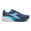 Diadora Mythos Blushield Volo 5 — White - Nectarine - Lemon Chrome — Size D — Width 10 — Front View