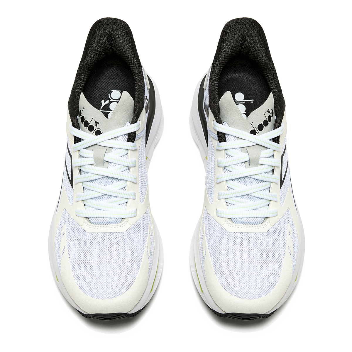 Diadora Cellula — Black - Whisper White — Size B — Width 6 — Alternate View 13