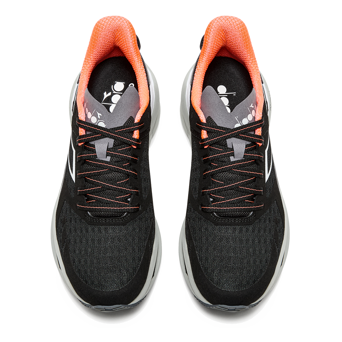 Diadora Cellula — Black - Whisper White — Size B — Width 6 — Alternate View 16