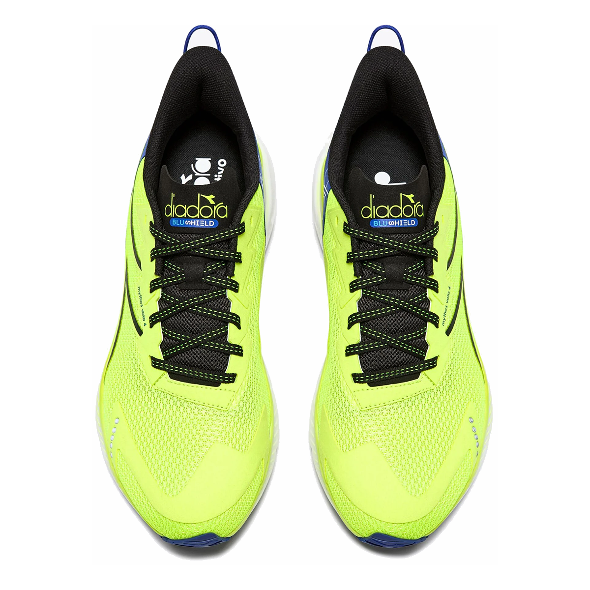 Diadora Mythos Blushield Volo 4 — Brittany Blue - Mediterranea — Size D — Width 8.5 — Alternate View 8
