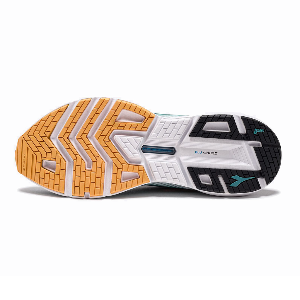 Diadora Mythos Blushield Volo 4 — Brittany Blue - Mediterranea — Size D — Width 8.5 — Lifestyle View