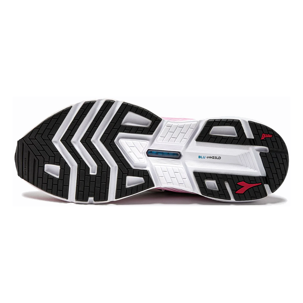 Diadora Mythos Blushield Volo 4 — Brittany Blue - Mediterranea — Size D — Width 8.5 — Back View
