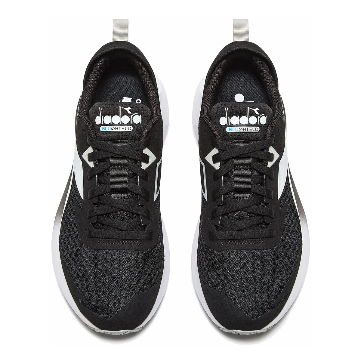 Diadora Mythos Blushield Vigore 3 — Silver DD - White - Black — Size B — Width 10 — Alternate View 8