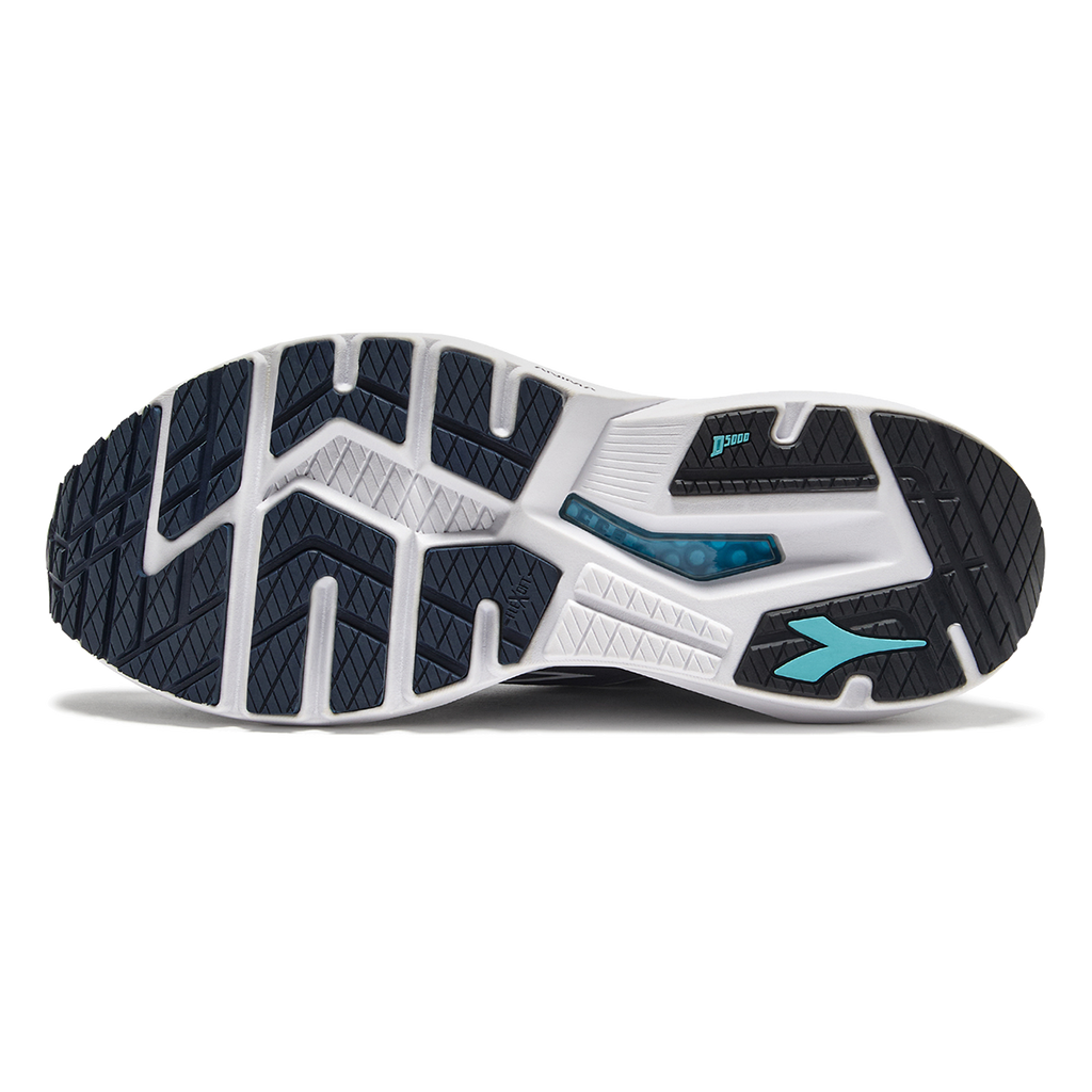 Diadora Mythos Blushield Vigore 3 — White - Black - Silver DD — Size D — Width 10 — Alternate View 9