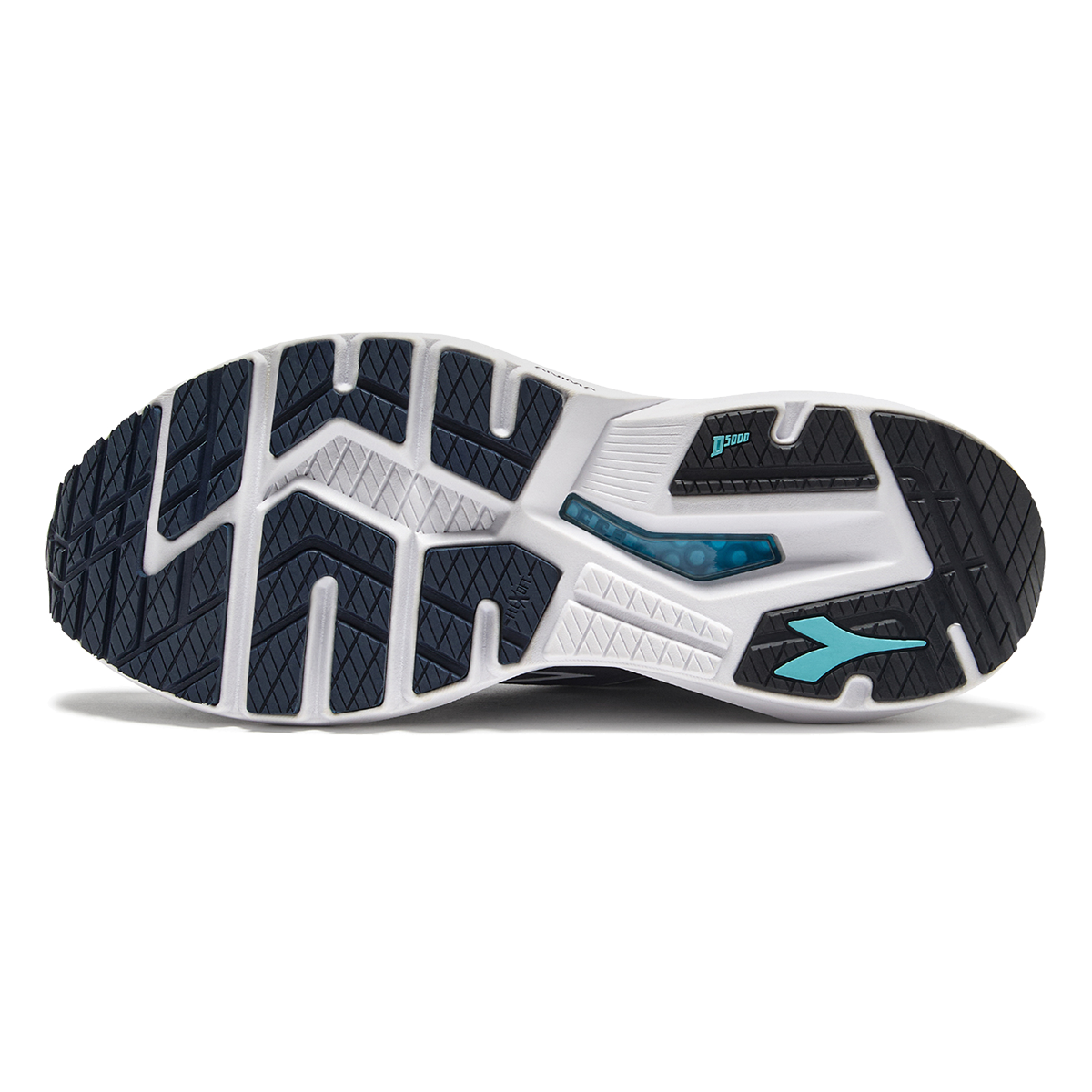 Diadora Mythos Blushield Vigore 3 — White - Black - Silver DD — Size D — Width 10 — Alternate View 9