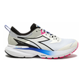 Diadora Mythos Blushield Vigore 3 — White - Black - Silver DD — Size D — Width 10 — Front View