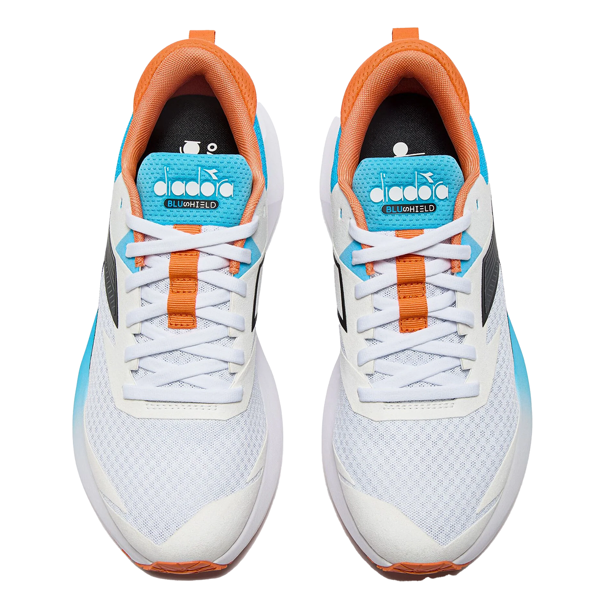 Diadora Mythos Blushield Vigore 3 — White - Black - Silver DD — Size D — Width 10 — Alternate View 11