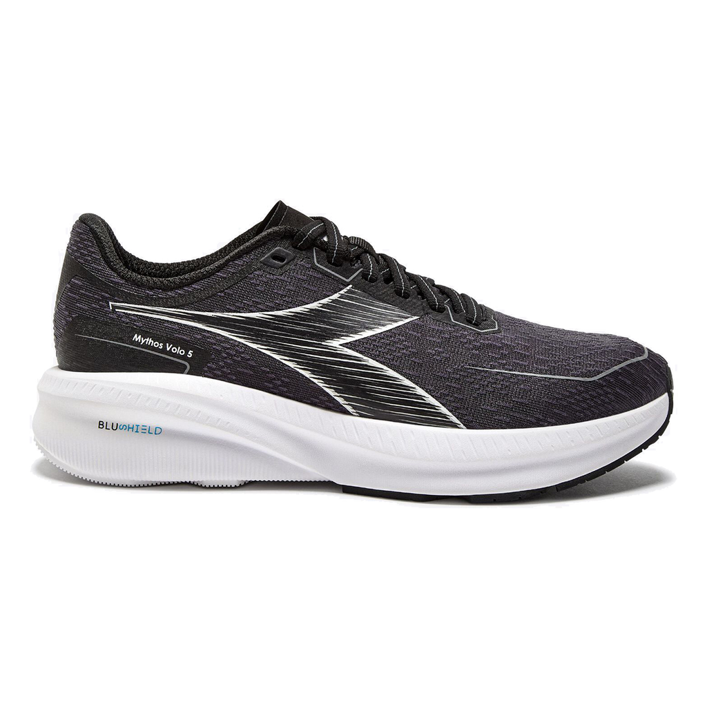 Diadora Mythos Blushield Volo 5 — White - Fandango Pink - Nectar — Size B — Width 10 — Alternate View 7