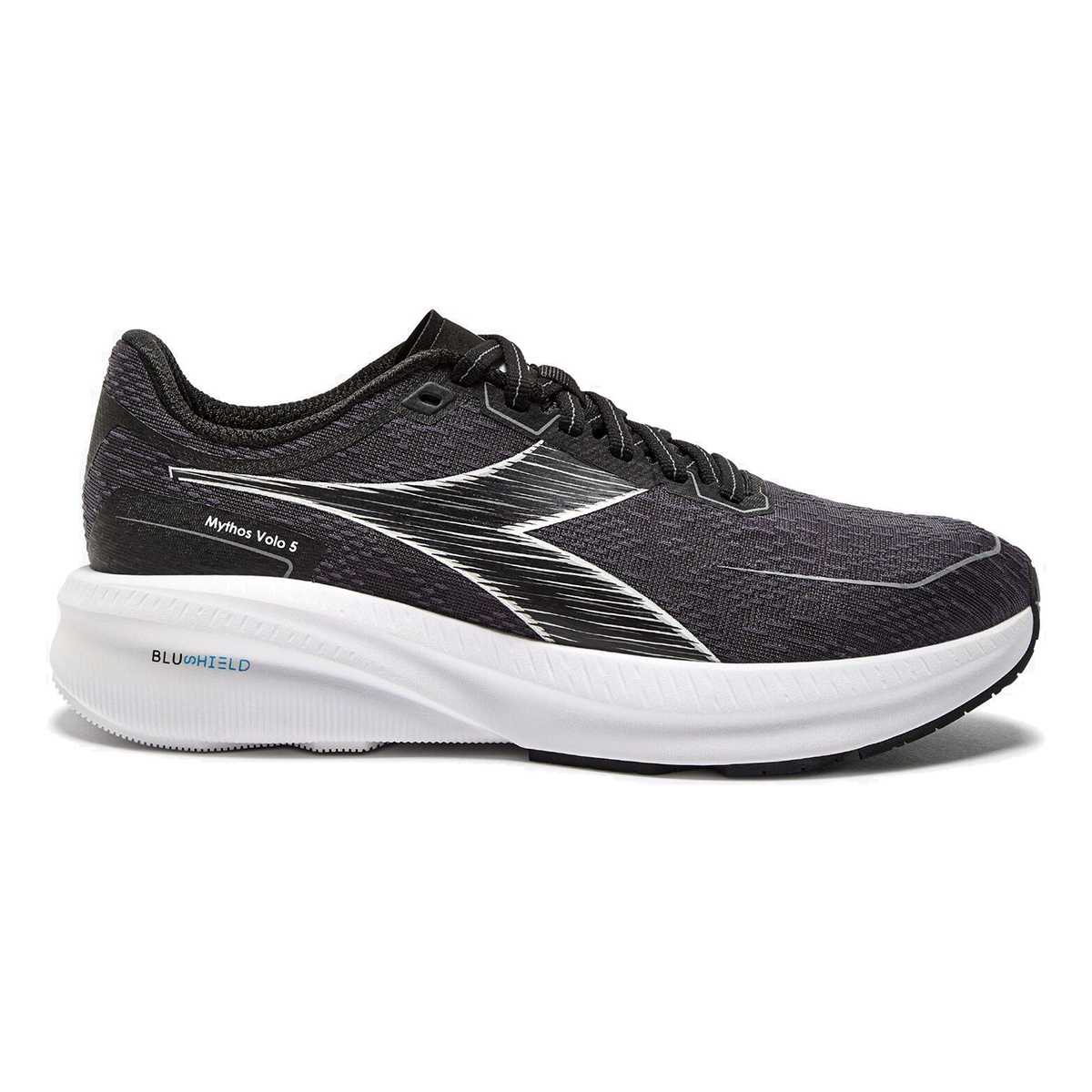 Diadora Mythos Blushield Volo 5 — White - Fandango Pink - Nectar — Size B — Width 10 — Alternate View 7