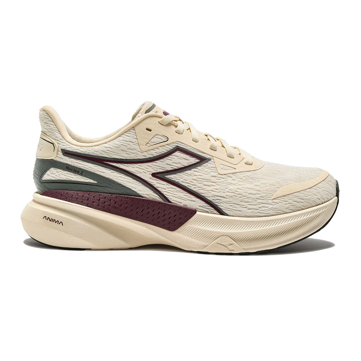 Diadora Nucleo 2 — Whisper White - Orange Peel — Size D — Width 10 — Alternate View 32