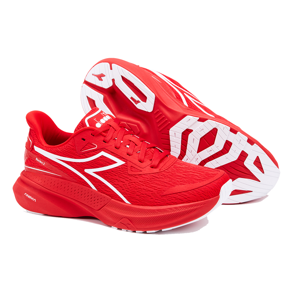 Diadora Nucleo 2 — Whisper White - Orange Peel — Size D — Width 10 — Alternate View 31