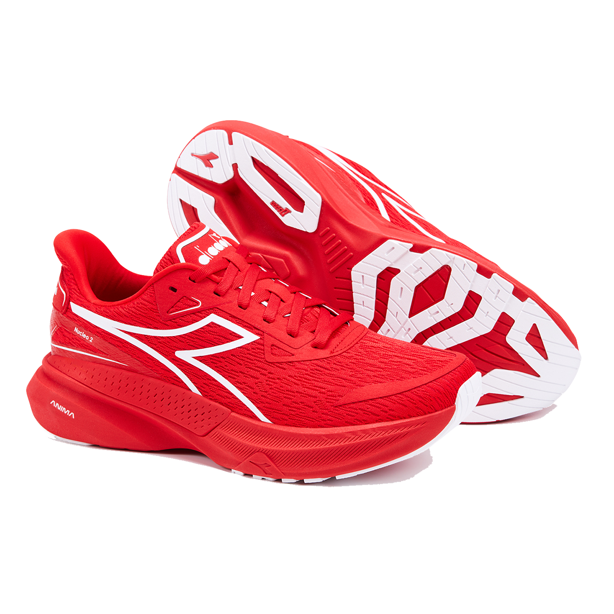Diadora Nucleo 2 — Whisper White - Orange Peel — Size D — Width 10 — Alternate View 31