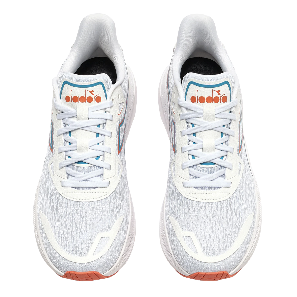 Diadora Nucleo 2 — Whisper White - Orange Peel — Size D — Width 10 — Alternate View 36