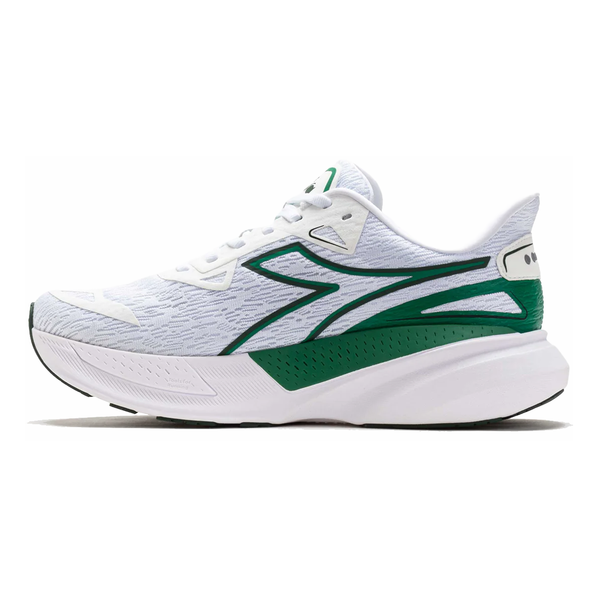 Diadora Nucleo 2 — Whisper White - Orange Peel — Size D — Width 10 — Lifestyle View