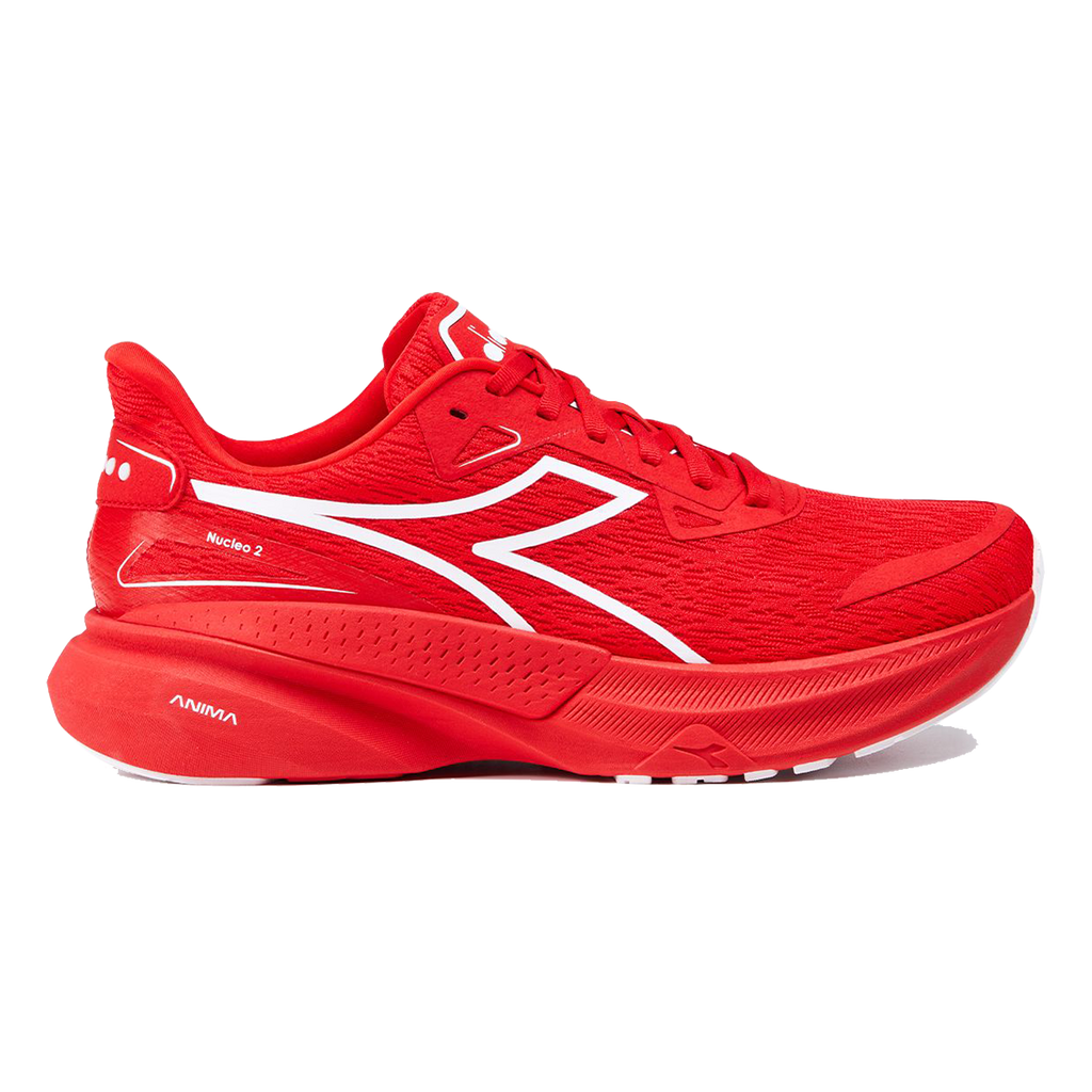 Diadora Nucleo 2 — Whisper White - Orange Peel — Size D — Width 10 — Alternate View 30
