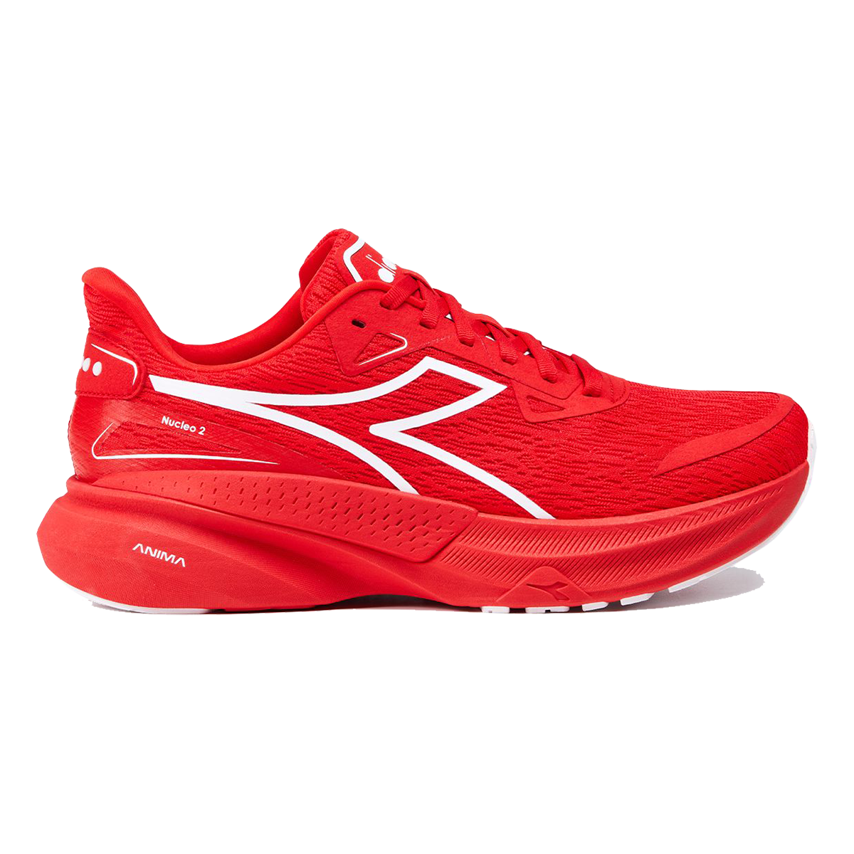 Diadora Nucleo 2 — Whisper White - Orange Peel — Size D — Width 10 — Alternate View 30