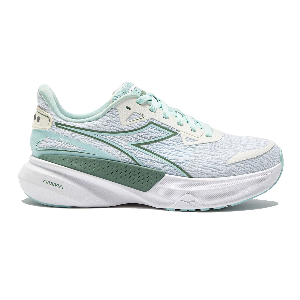 Diadora Nucleo 2 — Whisper White - Pink Frosti — Size B — Width 10 — Alternate View 10