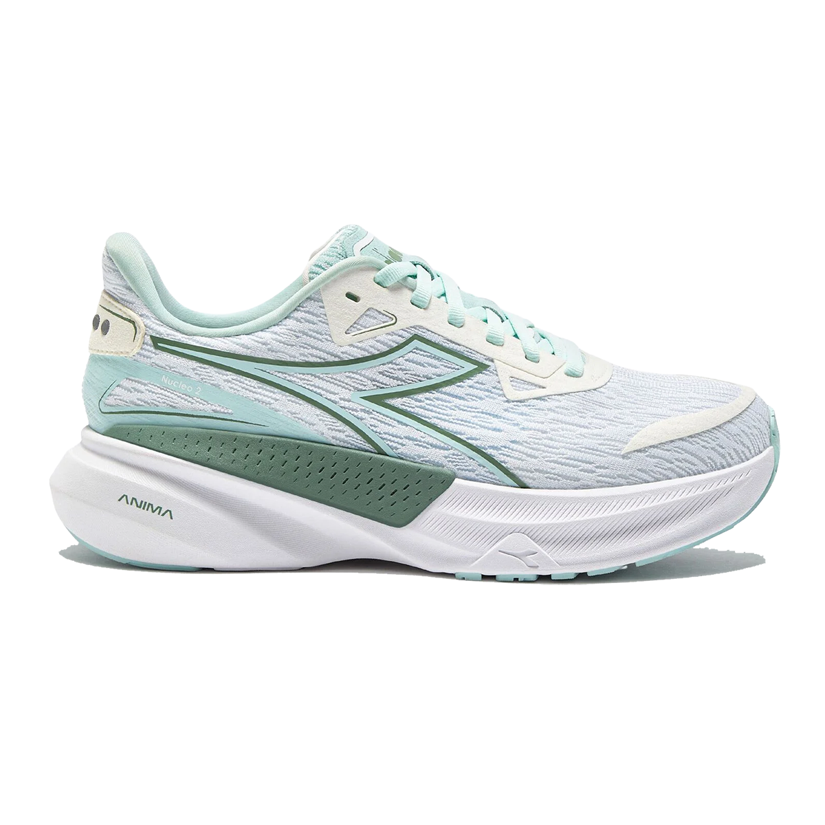 Diadora Nucleo 2 — Whisper White - Pink Frosti — Size B — Width 10 — Alternate View 10