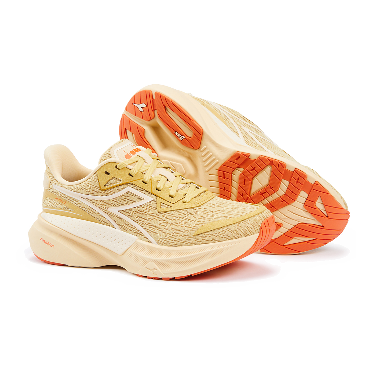 Diadora Nucleo 2 — Whisper White - Pink Frosti — Size B — Width 10 — Alternate View 7