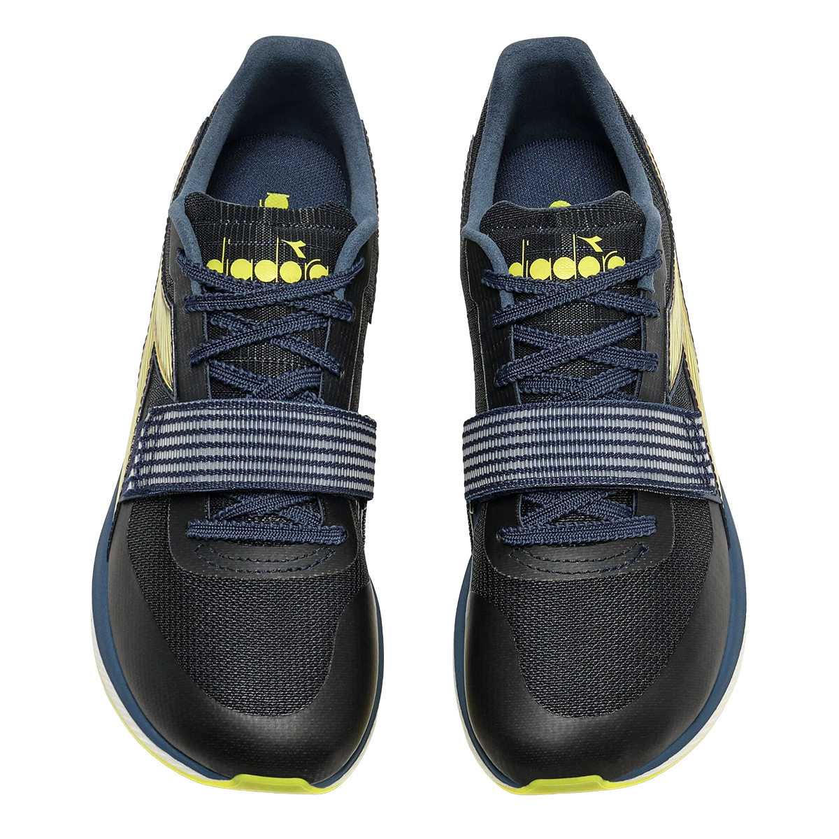 Diadora Lungo Carbon — Dk Denim - Slphr Sprg - Sclt — Size B — Width 10 — Lifestyle View