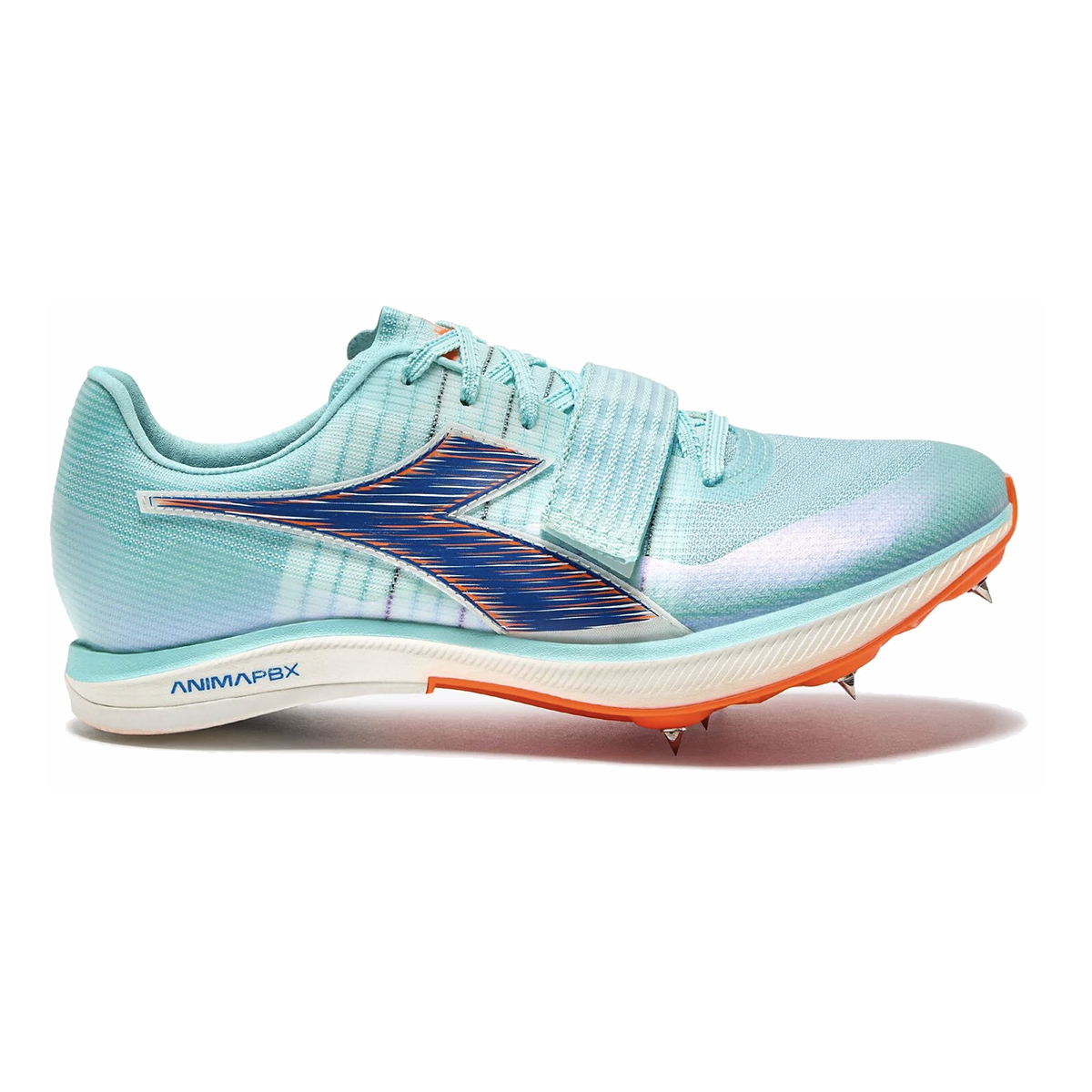 Diadora Lungo Carbon — Dk Denim - Slphr Sprg - Sclt — Size B — Width 10 — Front View