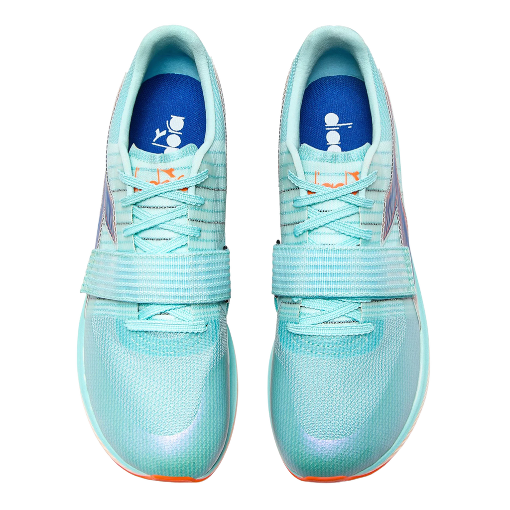 Diadora Lungo Carbon — Dk Denim - Slphr Sprg - Sclt — Size B — Width 10 — Side View