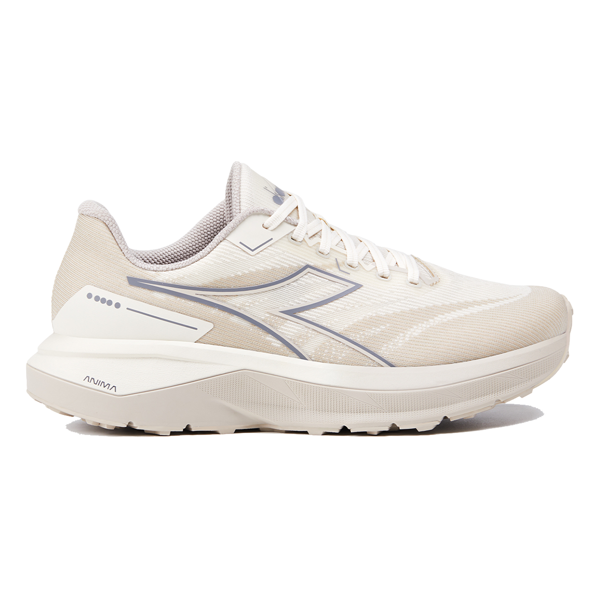 Diadora Nucleo 2 GR — Turtledove - Oyster Gray — Size D — Width 10 — Front View