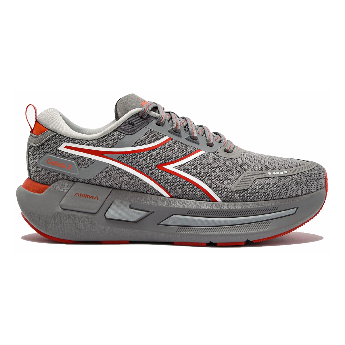 Diadora Cellula 2 — Coral - Hot Coral — Size B — Width 6 — Detail View