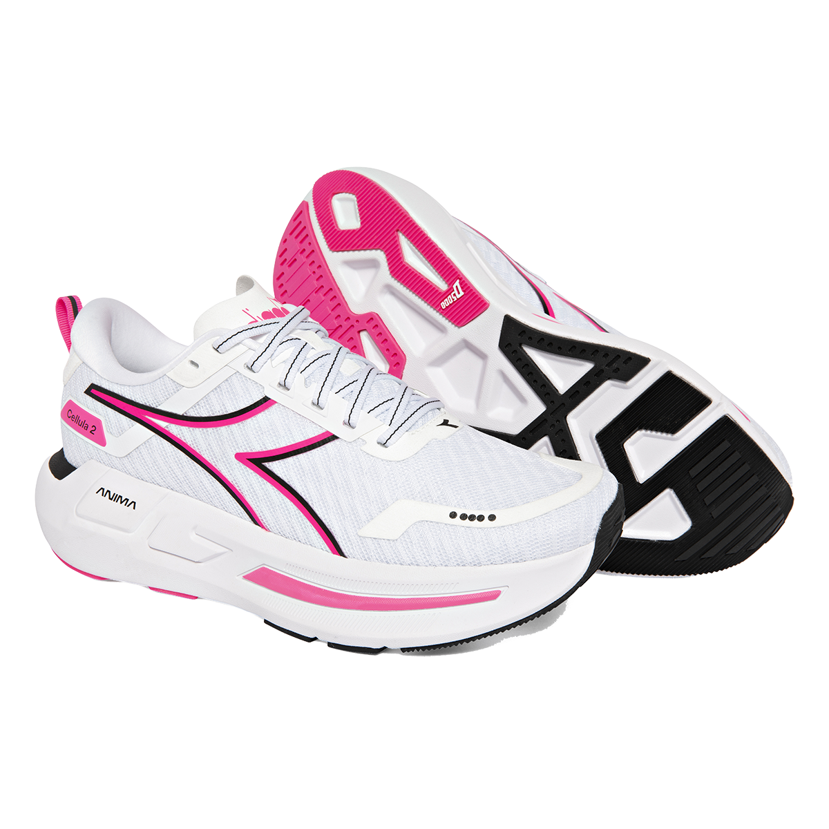 Diadora Cellula 2 — Coral - Hot Coral — Size B — Width 6 — Alternate View 12