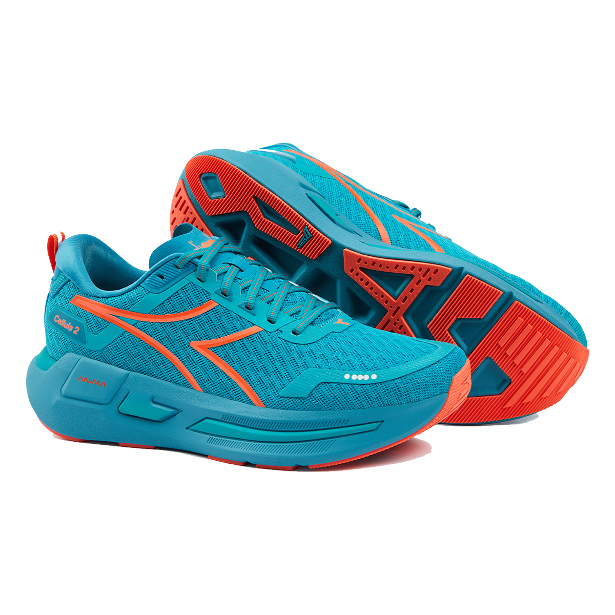 Diadora Cellula 2 — Lapis - Harbor Blue — Size D — Width 7.5 — Side View