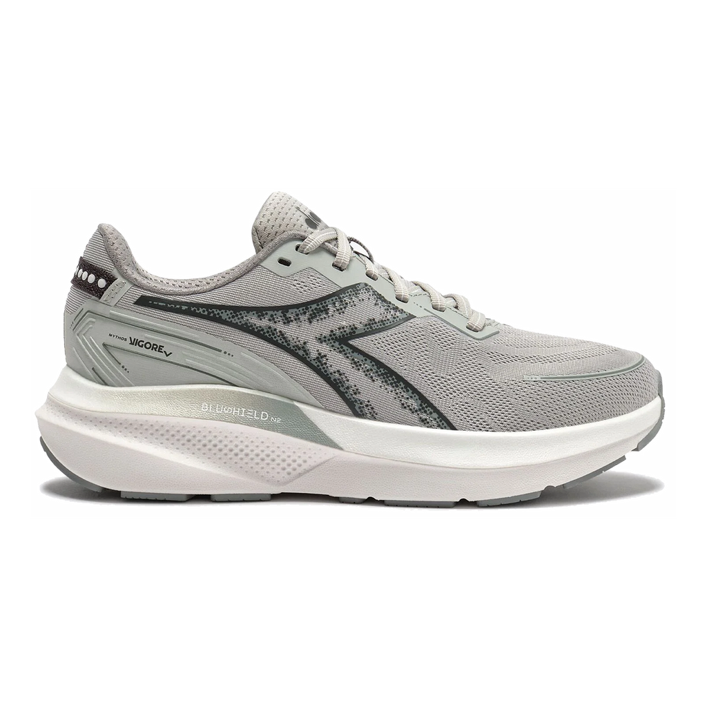 Diadora Mythos Blushield Vigore V — White - Cabbage — Size B — Width 10 — Alternate View 7