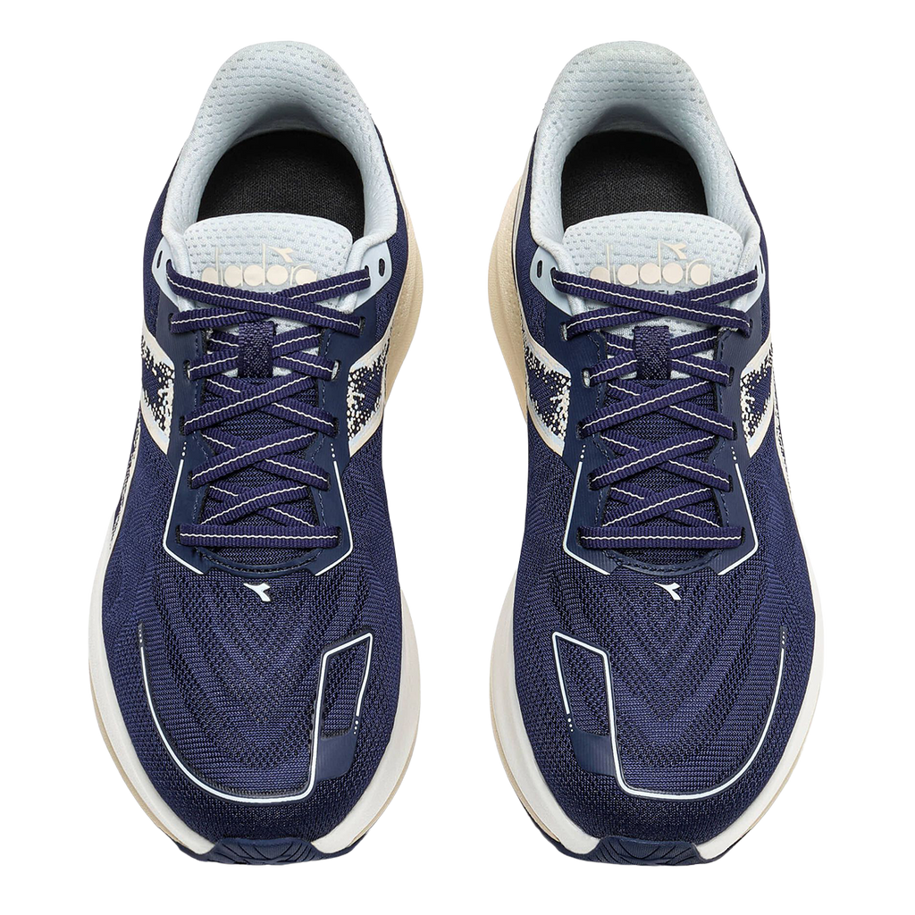 Diadora Mythos Blushield Vigore V — White - Cabbage — Size B — Width 10 — Detail View