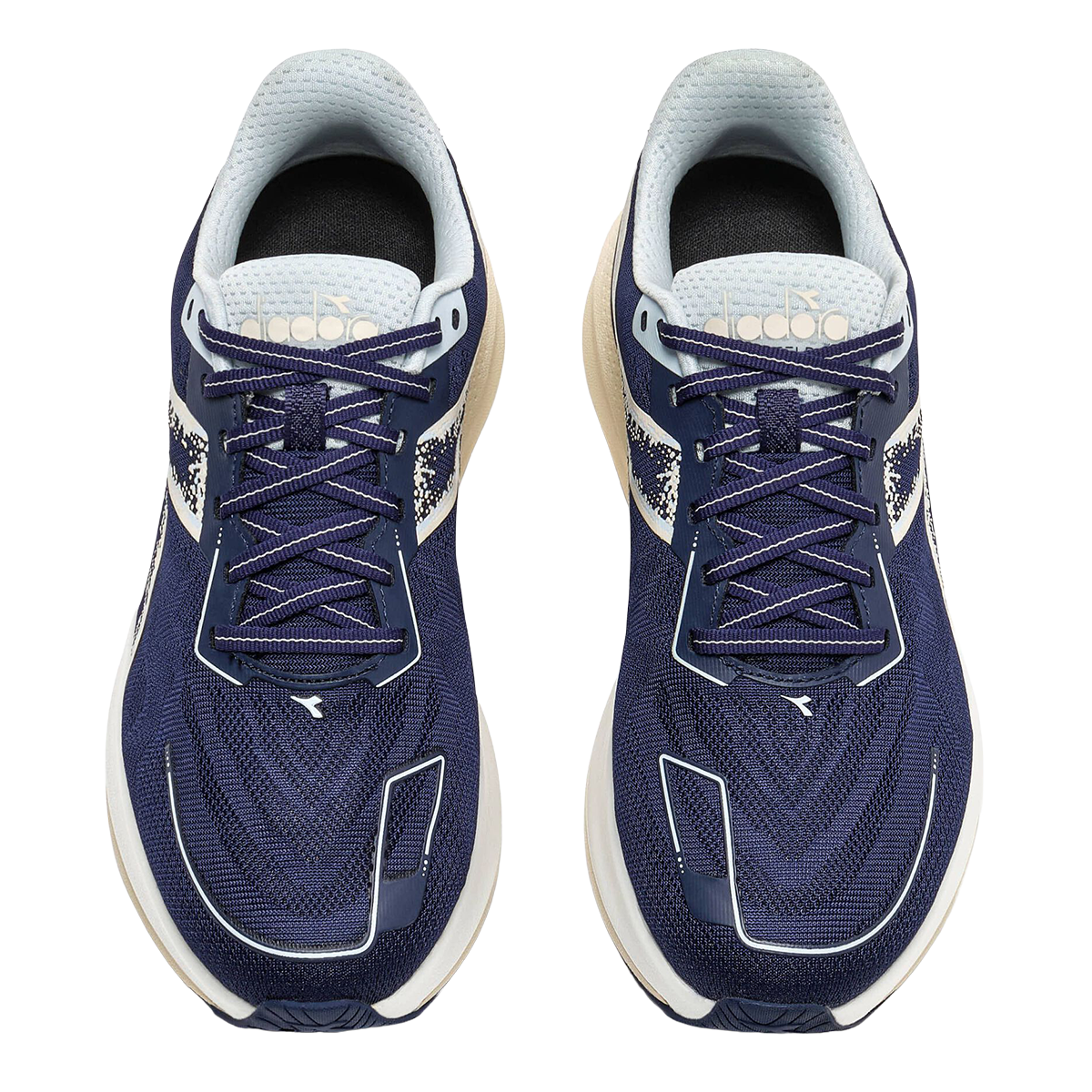 Diadora Mythos Blushield Vigore V — White - Cabbage — Size B — Width 10 — Detail View