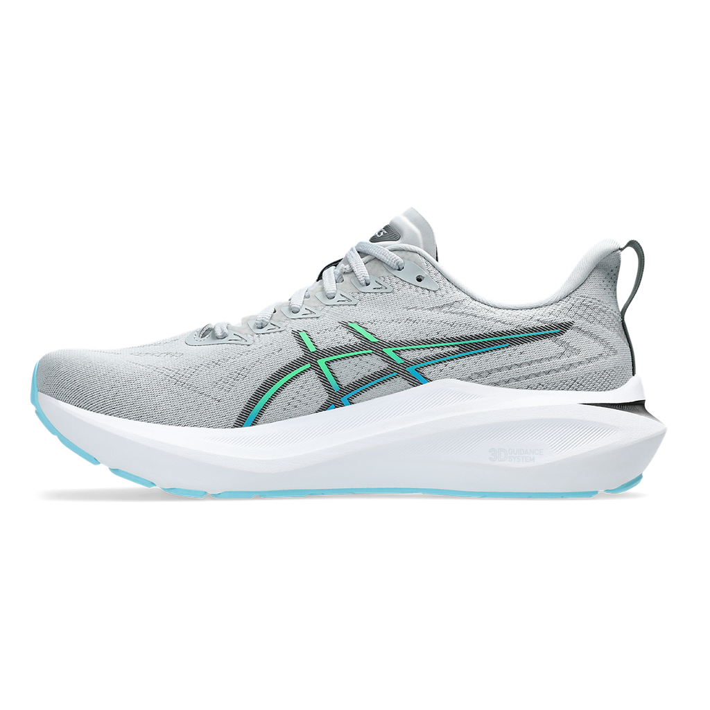 Asics GT 2000 13 — Piedmont Grey - Black — Size D — Width 8 — Side View