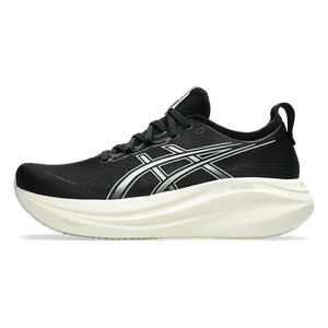 Asics Gel Nimbus 27 Black - Lake Grey — Black - Lake Grey — Size D — Width 6 — Top View