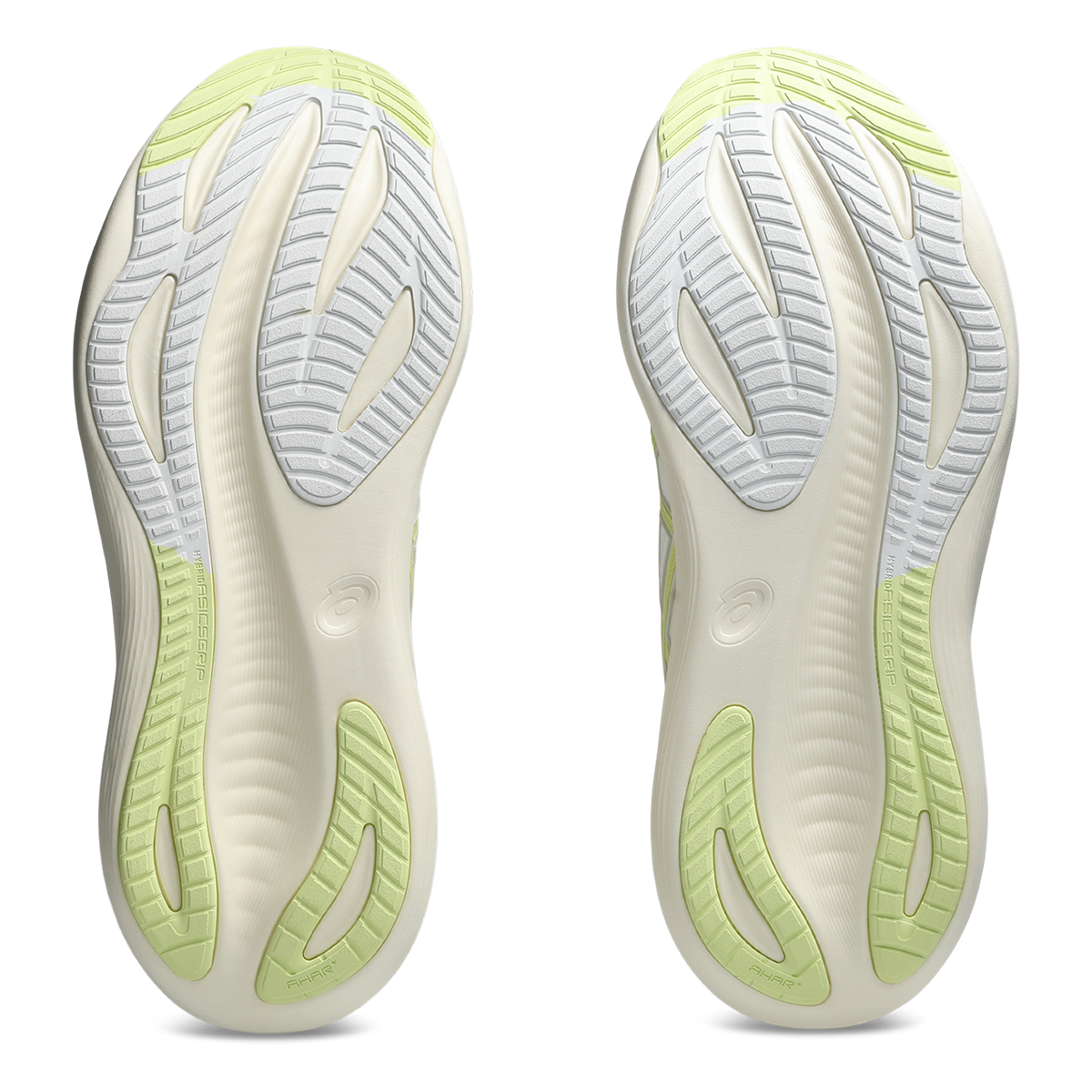 Asics Gel Nimbus 27 White - Huddle Yellow — White - Huddle Yellow — Size D — Width 6 — Top View