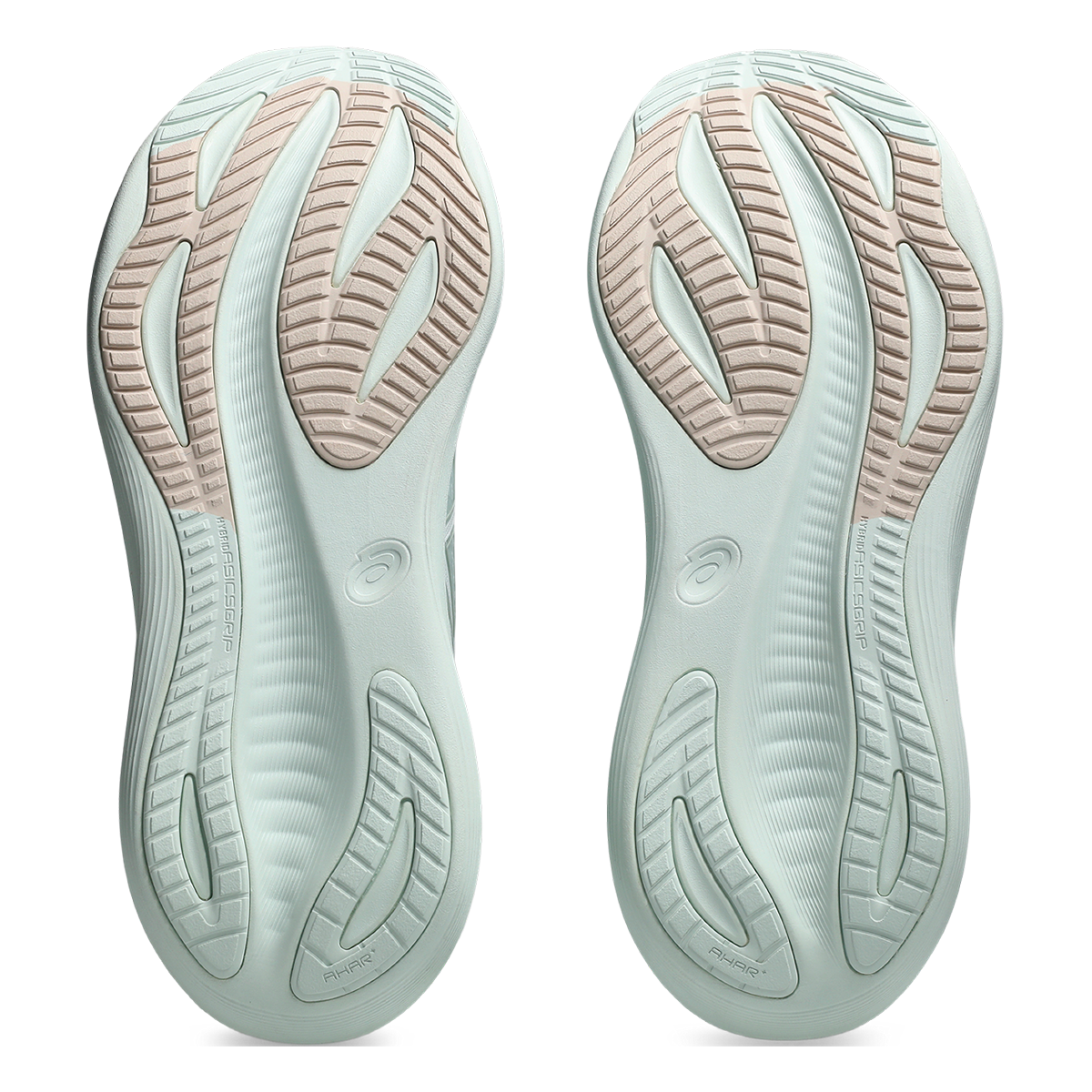 Asics Gel Nimbus 27 Pure Aqua - White — Pure Aqua - White — Size D — Width 6 — Top View