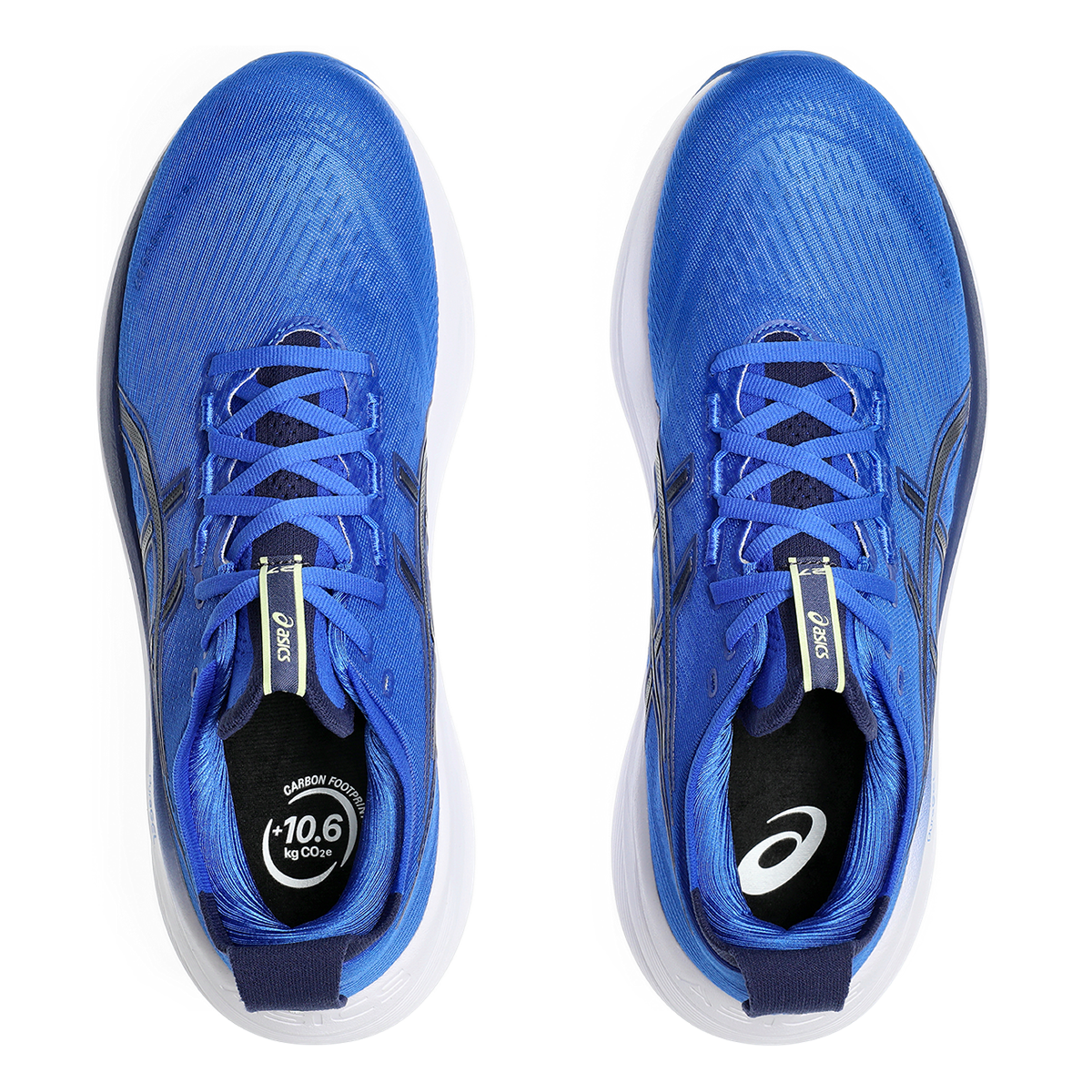 Asics Gel Nimbus 27 Illusion Blue - Indigo Blue — Illusion Blue - Indigo Blue — Size D — Width 6 — Back View