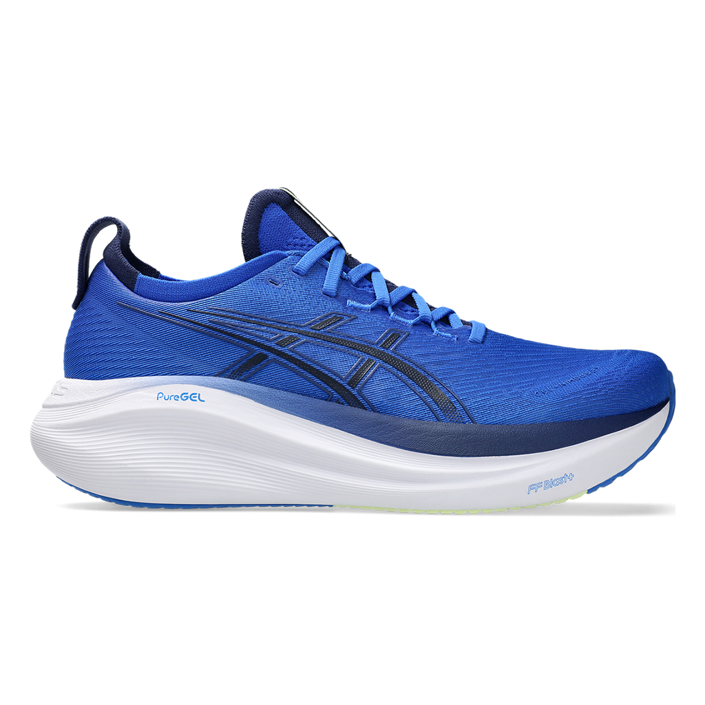 Asics Gel Nimbus 27 Illusion Blue - Indigo Blue — Illusion Blue - Indigo Blue — Size D — Width 6 — Front View