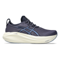 Asics Gel Nimbus 27 Indigo Fog - Denim Blue — Indigo Fog - Denim Blue — Size D — Width 6 — Front View