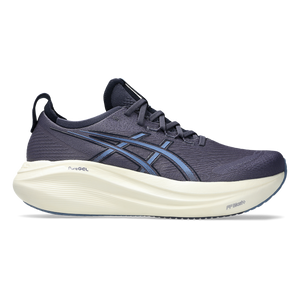 Asics Gel Nimbus 27 Indigo Fog - Denim Blue — Indigo Fog - Denim Blue — Size D — Width 6 — Front View