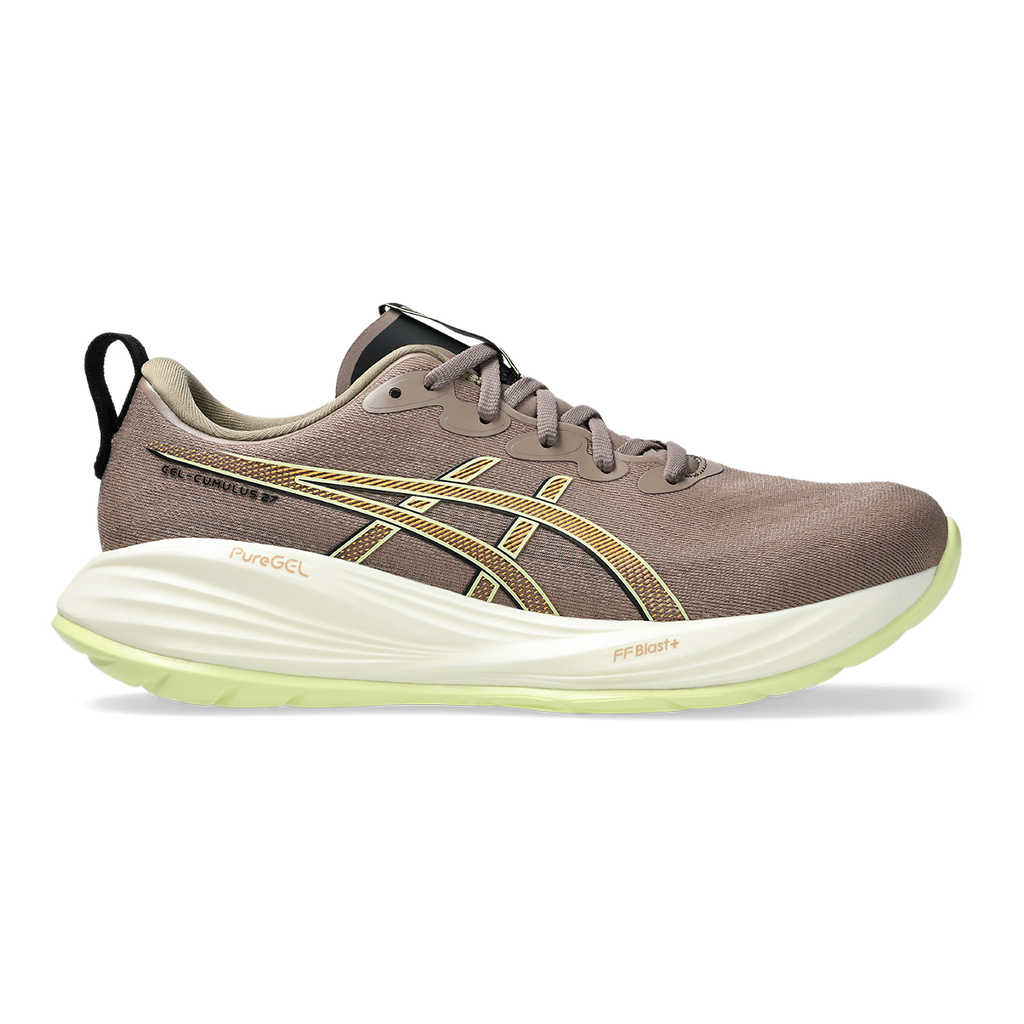 Asics Gel Cumulus 27 — Black - Concrete — Size 4E — Width 10 — Detail View