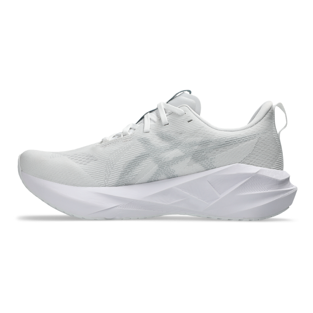 Asics Novablast 5 — Soothing Sea - Wave Teal — Size D — Width 6 — Lifestyle View