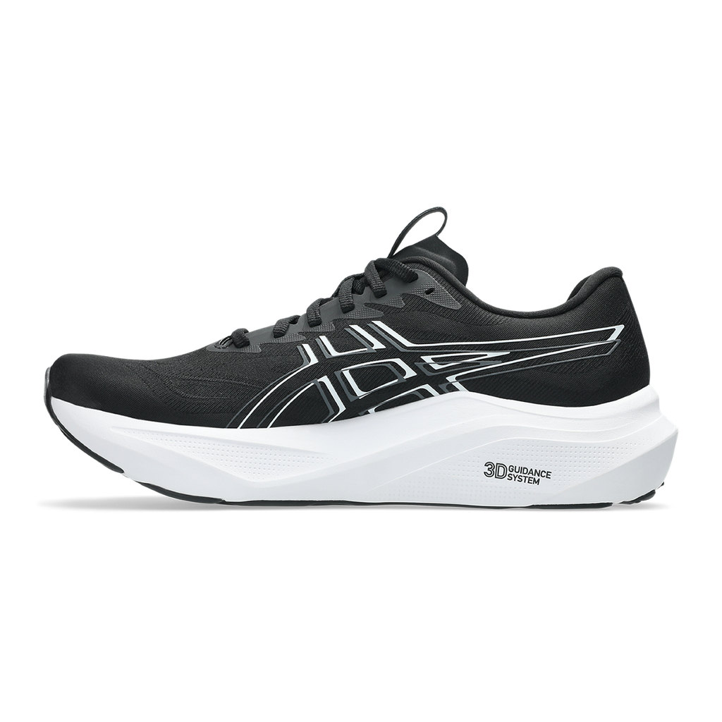 Asics GT 2000 14 — Black - White — Size 2E — Width 10 — Lifestyle View