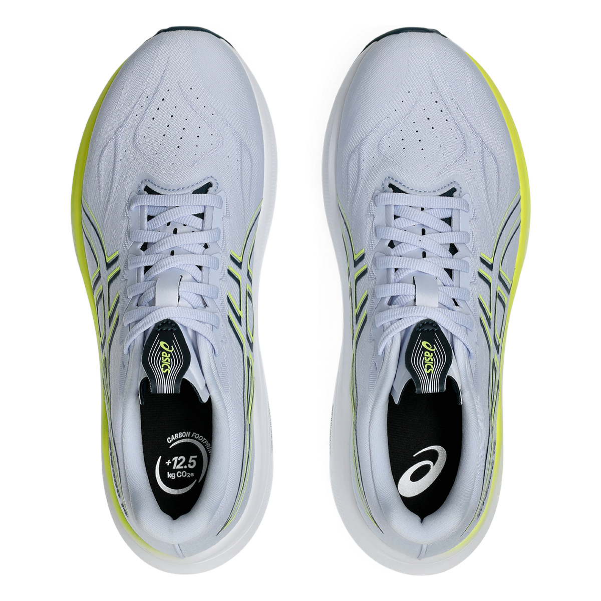 Asics GT 2000 14 — Black - White — Size 2E — Width 10 — Back View