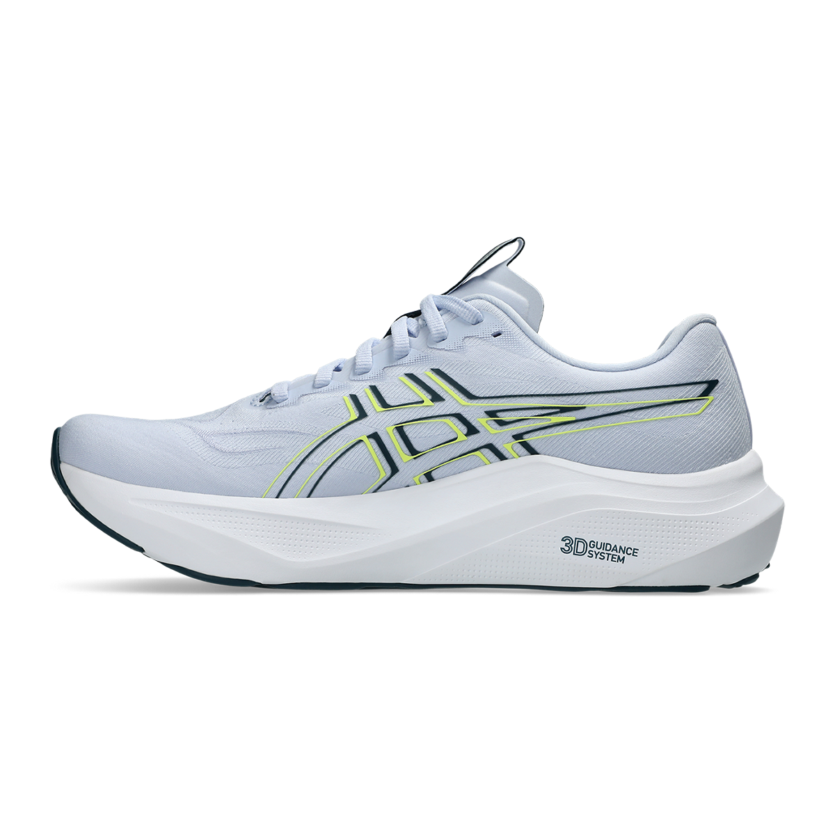 Asics GT 2000 14 — Black - White — Size 2E — Width 10 — Side View