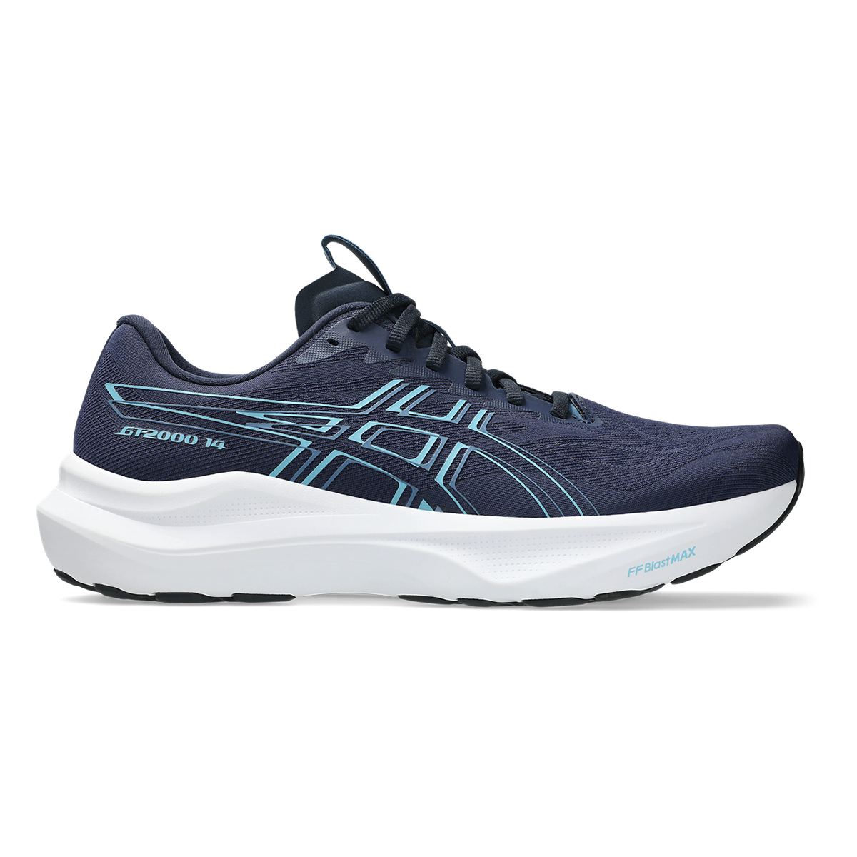Asics GT 2000 14 — Black - White — Size 2E — Width 10 — Alternate View 9