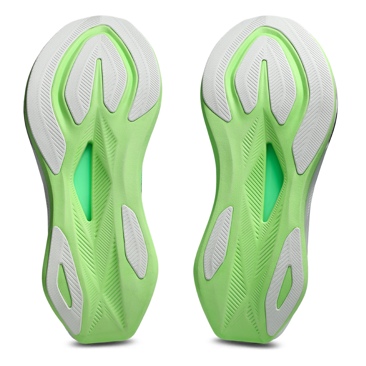 Asics Sonicblast — Cream - Blue Fade — Size D — Width 10 — Top View
