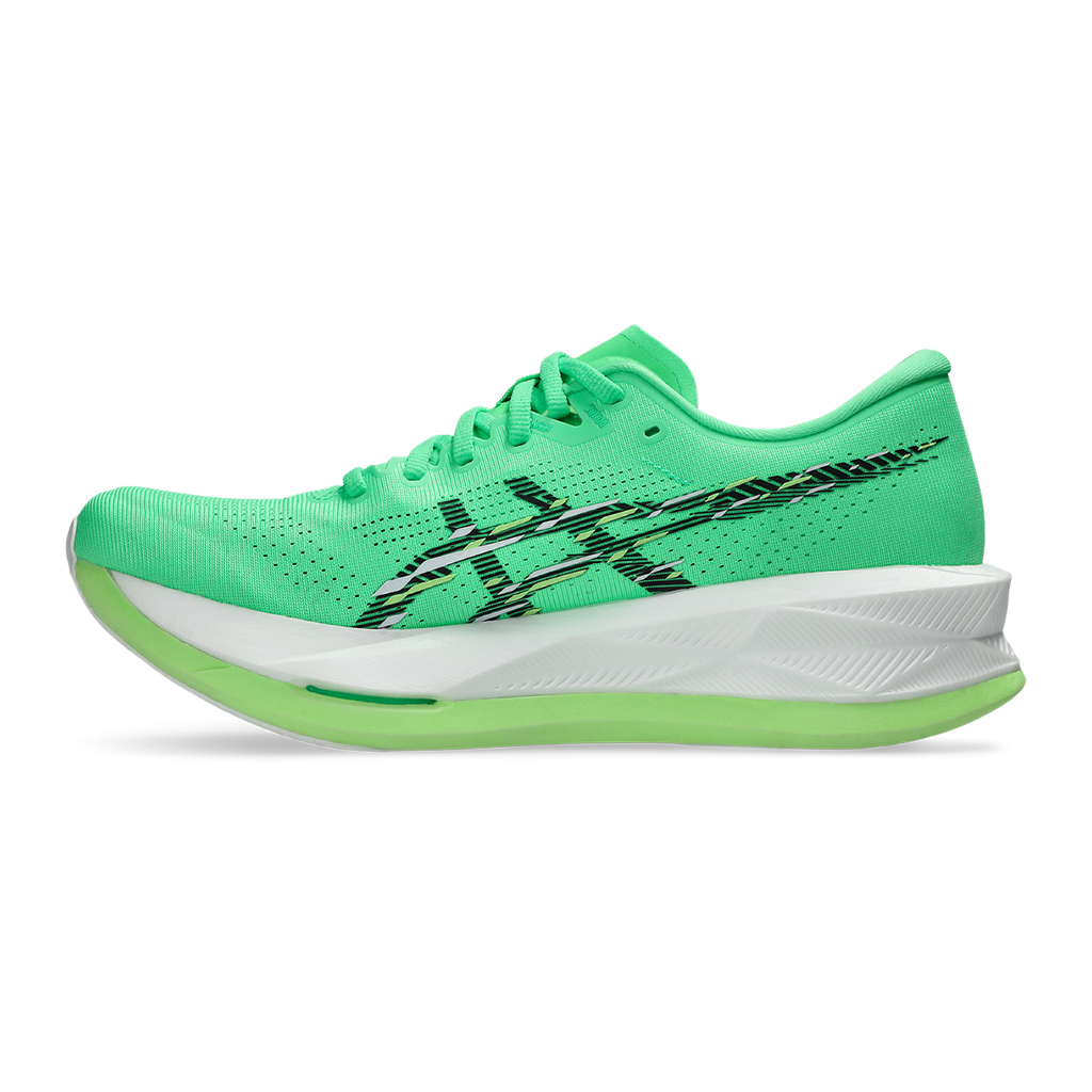 Asics Sonicblast — Cream - Blue Fade — Size D — Width 10 — Side View